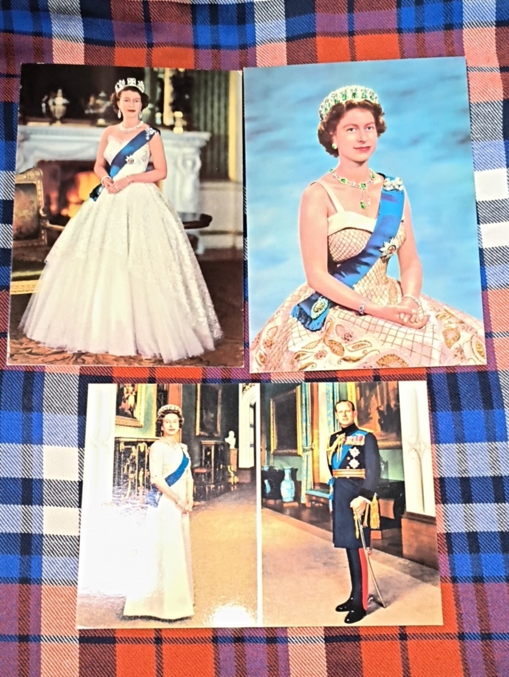 Queen Elizabeth Prince Philip Royal Postcard Collection Jubilee Collectible